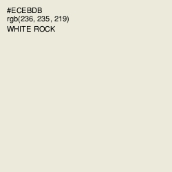#ECEBDB - White Rock Color Image